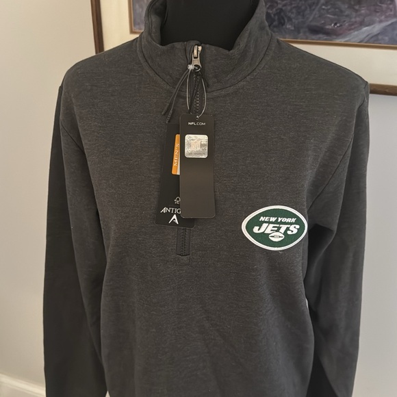 NWT New York Jets Quarter Zip - Size M - Picture 7 of 7